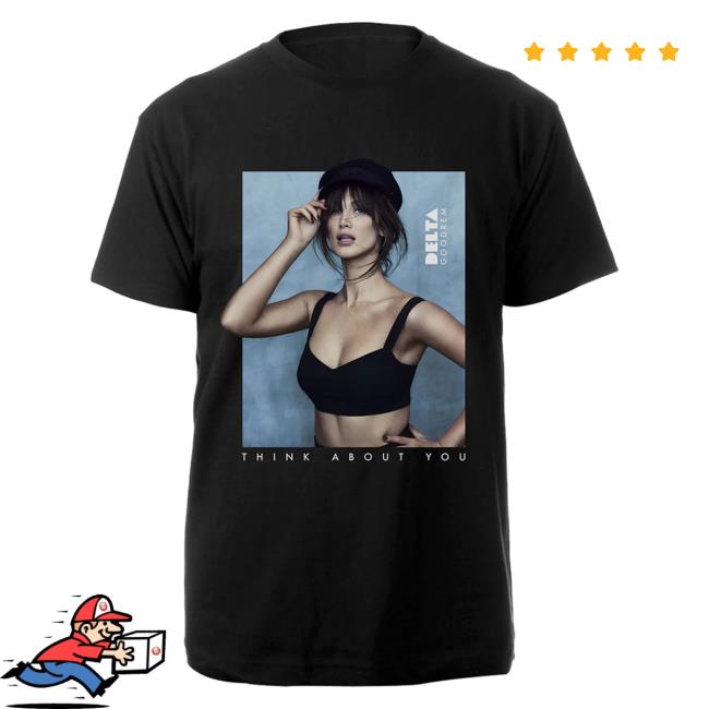 Official Merch Bar Delta Goodrem Think About You Cover Shirt 2023 Black MerchBar