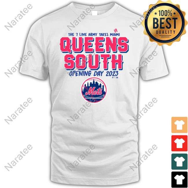 Official Queens South Opening Day 2023 T Shirt