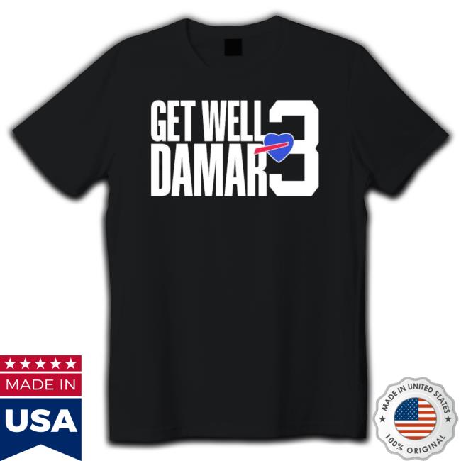 Damar Hamlin Get Well Damar Hooded Sweatshirt