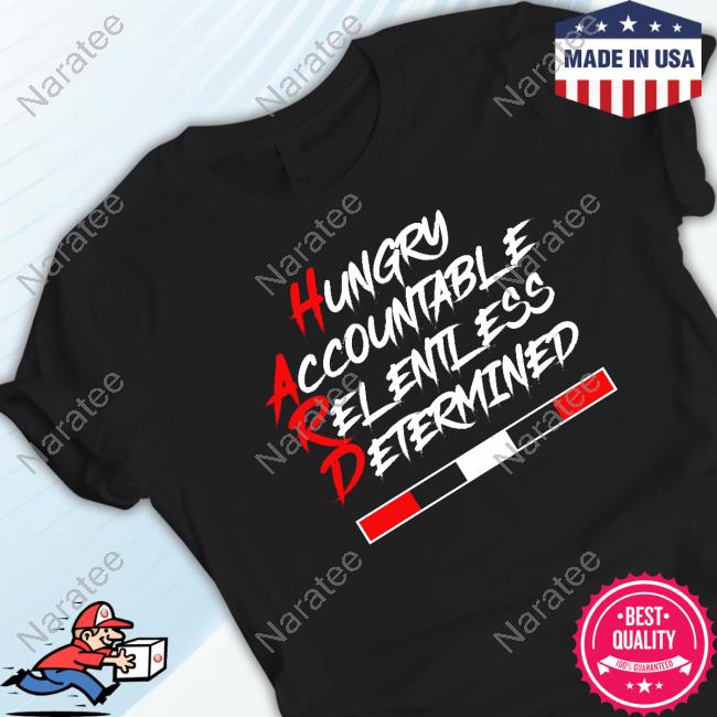 Official Shirt Ish Baker Mayfield Hungry Accountable Relentless Determined Tee Shirt