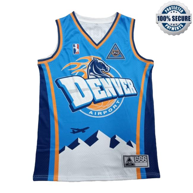 Official Denver Airport Basketball Jersey