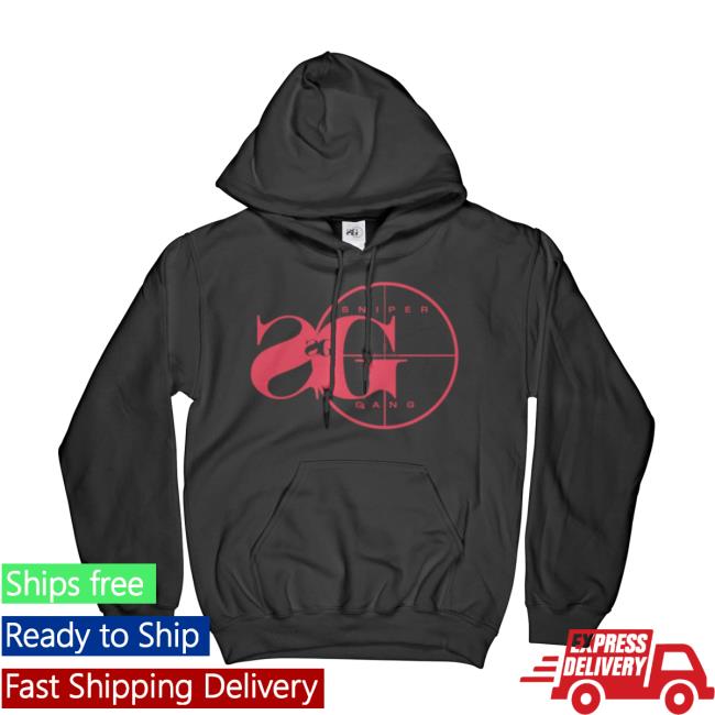Sniper Gang Apparel Sniper Gang Logo Black/Red Hoody
