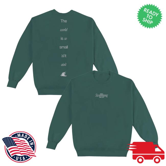 Official Mac Miller Apparel Clothing Store Merch Shop MacMiller The World Is So Small Til It Ain't Small Worlds Pullover Sweatshirt