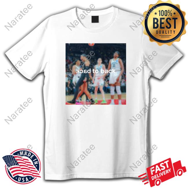 A’Ja Wilson Back To Back Tee Shirt