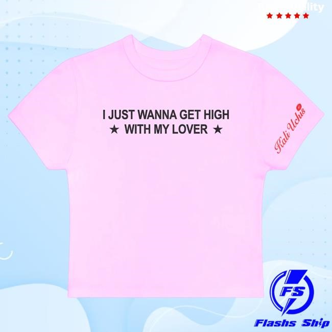 Official Kali Uchis Merch Store Kali Uchis High With My Lover Baby T Shirt Kali Uchis Clothing Shop KaliUchis ShopKaliUchis