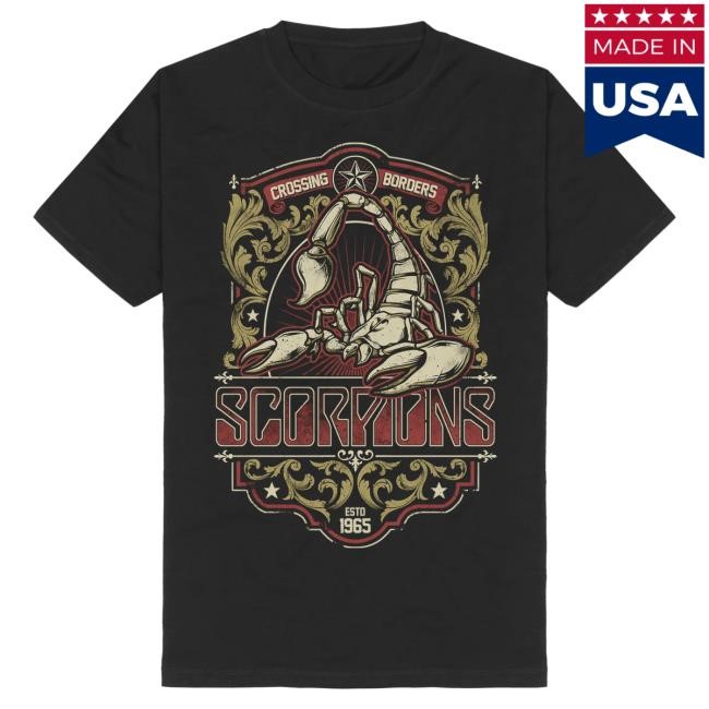 Official Scorpions Wind Of Change Tee
