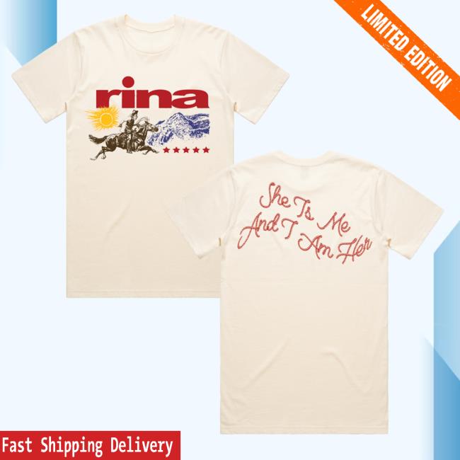 Official Dirty Hit Store Rina Sawayama She Is Me I Am Her Shirt 2023 Dirtyhit