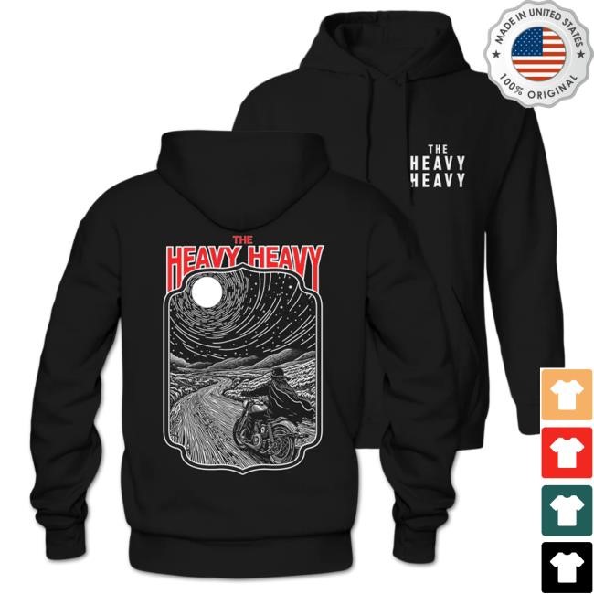 Official Hellomerch The Heavy Heavy Miles Black Pull Over Hoodie Hello Merch