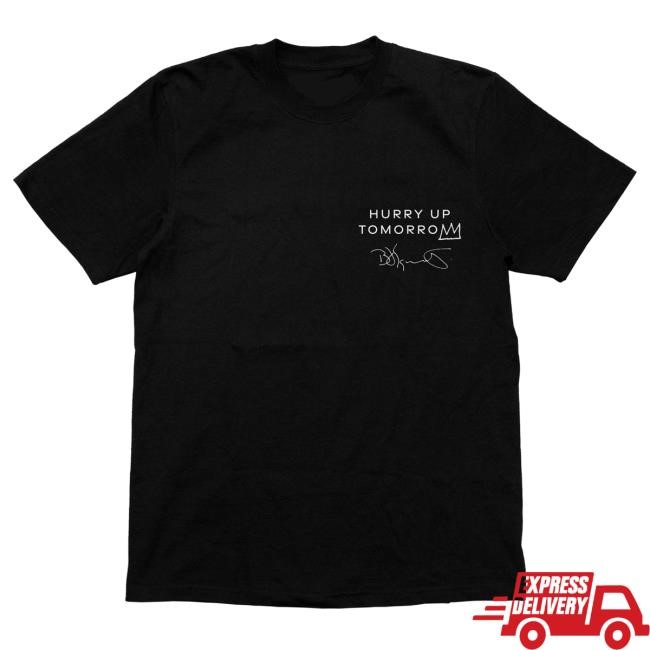 Official The Weeknd Merch Store Shop The Weeknd x Basquiat 'Hurry Up Tomorrow' T-Shirt TheWeeknd