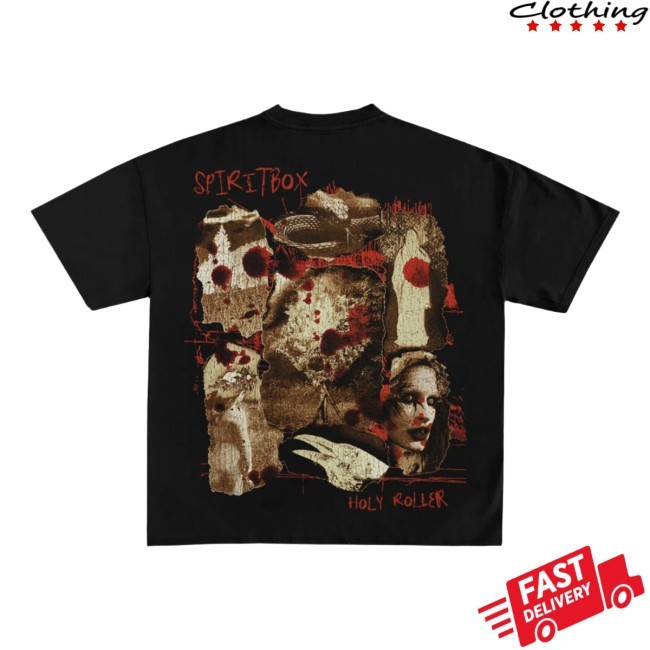 Collage New T-Shirt Black Spirit Box