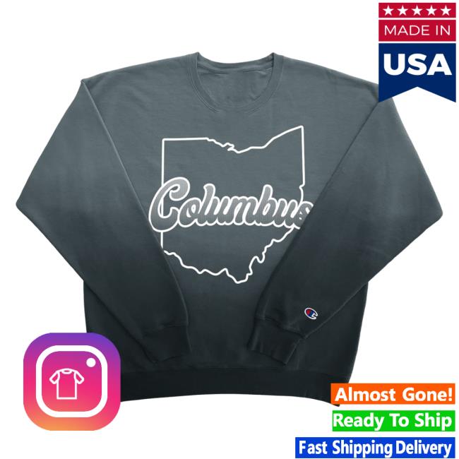 Official Ohio Clothing Merch Black Ombre Popover Hoodie