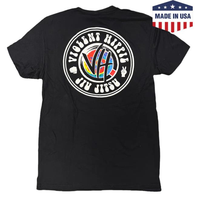 Official Violent Hippie Violenthippie Violent Hippie Jiu Jitsu Tshirt