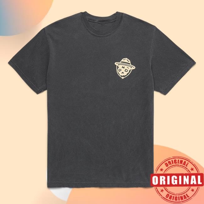 National Park After Dark Shop Merch Skeleton Short Sleeve Tee Vintage Black