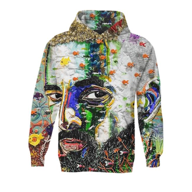 Official #7Dj Portrait Hooded Sweatshirt
