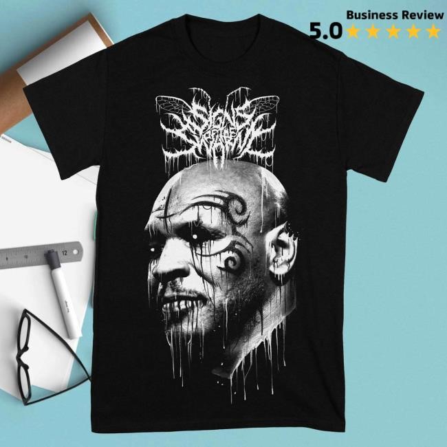 Official Indie Merch Store Shop Signs of the Swarm Tyson Thigns Attractive Shirt Indiemerchstore