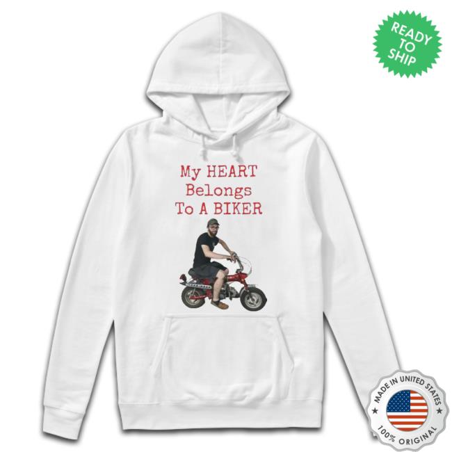 My Heart Belongs To A Biker Shirt shirt