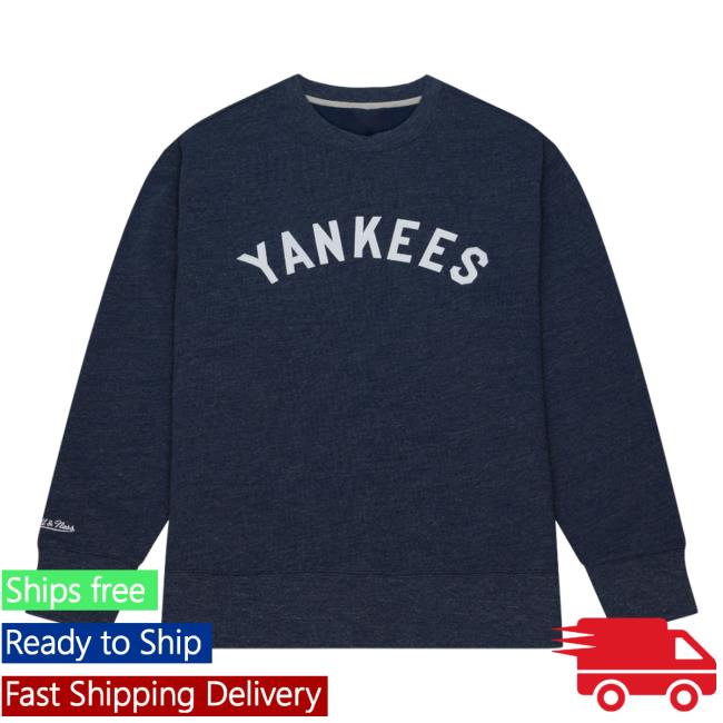 Fleece Playoff Win 2.0 Crewneck Vintage New York Yankees