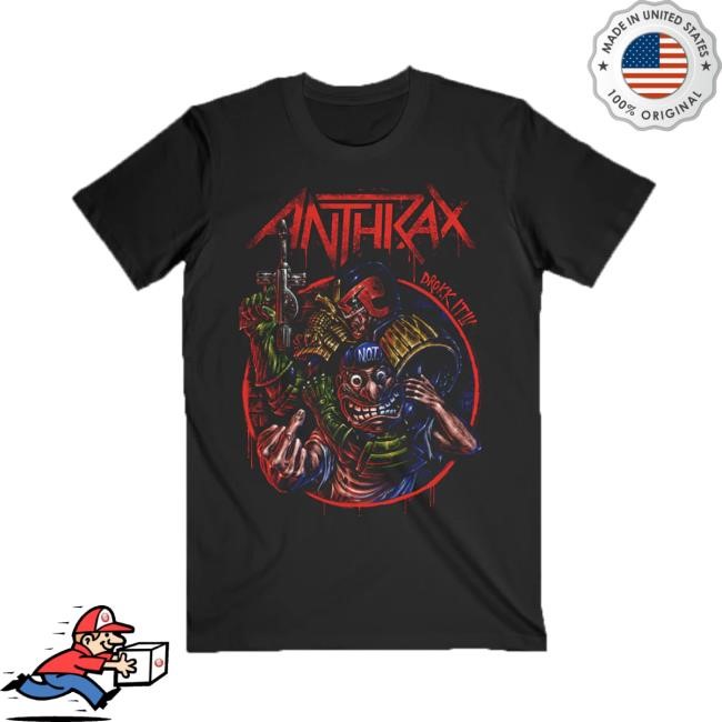 Anthrax DROKK IT Tee Shirt Mace Anthrax Merch