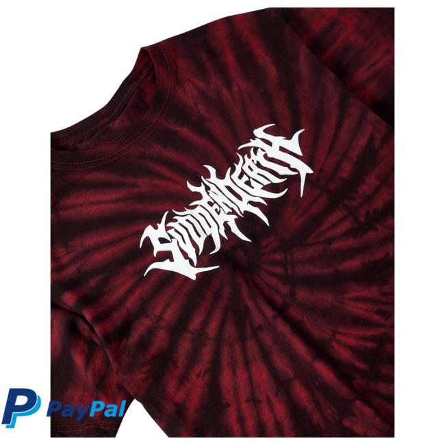 Official Svdden Death Merch Black Tie Dye Svdden Popover Shirt Svddendeath Tie-Dye