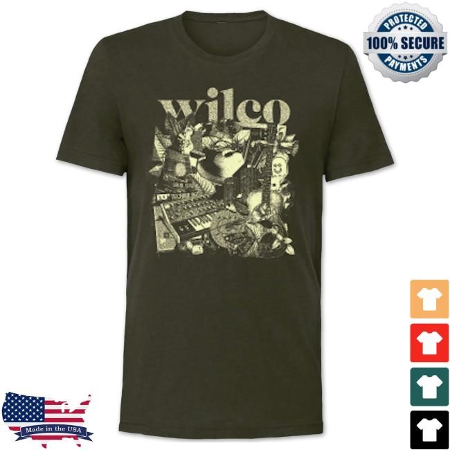 Official Wilco Merch Shop Collage Shirt – Wilco Store