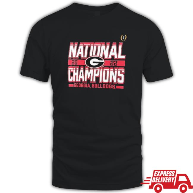Georgia Bulldogs College Football Playoff 2022 National Champions Tee Georgia Bulldogs College Football Playoff 2022 National Champions Tee Shirt