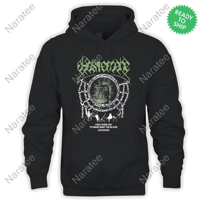 Ghostemane Merch I Only Ever Cry To Wash Away The Blood T Shirts
