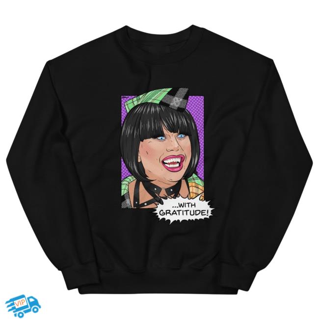 Official Melinda Verga Gratitude Hooded Sweatshirt