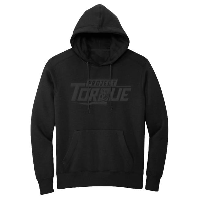 Official Project Torque Clothing Store Black On Black Crewneck