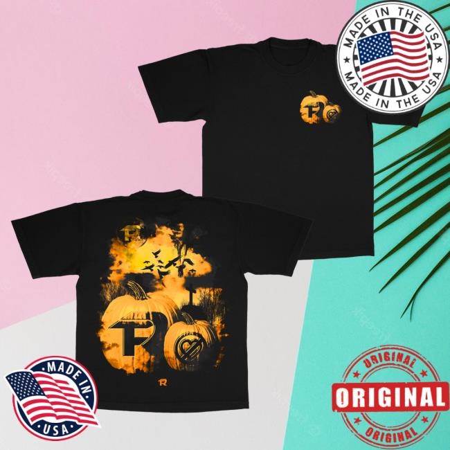 Official Fuerza Regida Merch Store Pumpkin - Black S/S Shirt New Fuerza Regida Clothing Shop FuerzaRegida