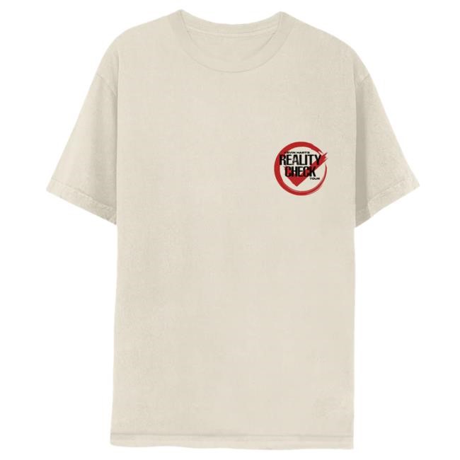 Official Kevin Hart Merch Shop Reality Check Tour T Shirt