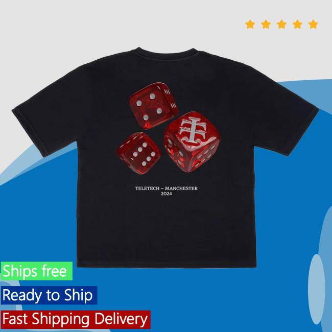 Teletech Merch Store Red Dice Retro Shirt Teletech Clothing Shop Official Apparel
