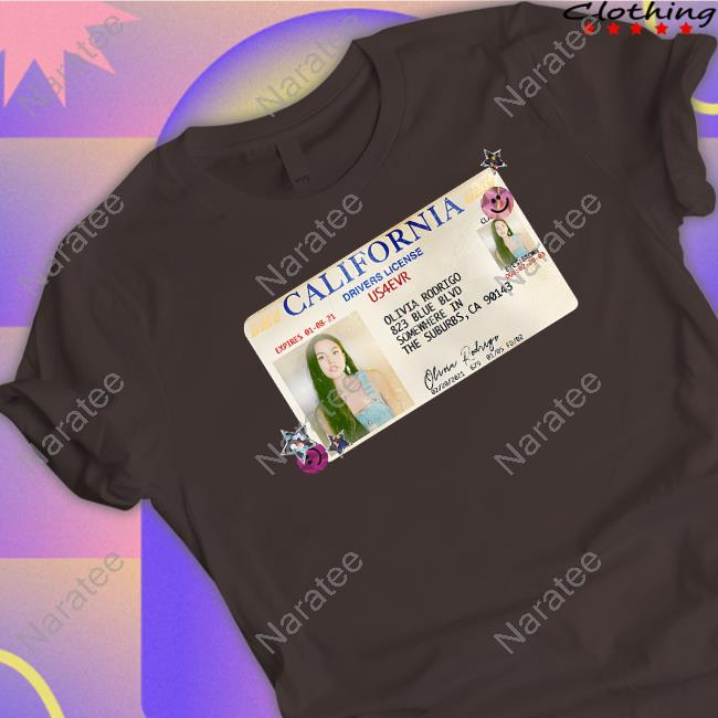 Olivia Rodrigo Drivers License 23 T-Shirt