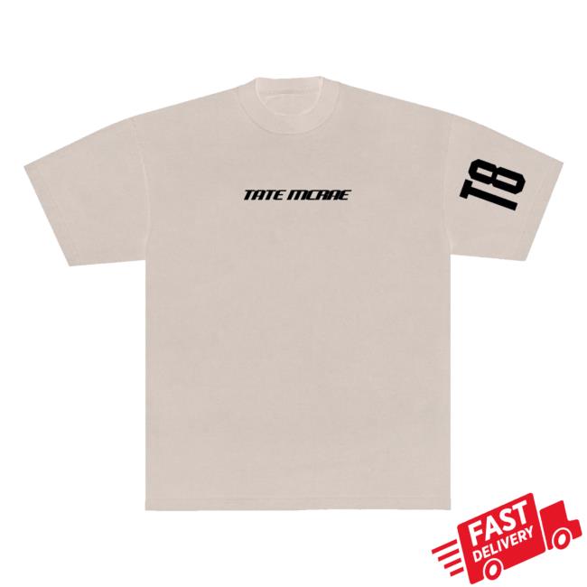 Official Tate Mcrae Merch Think Later Short Sleeve Tee