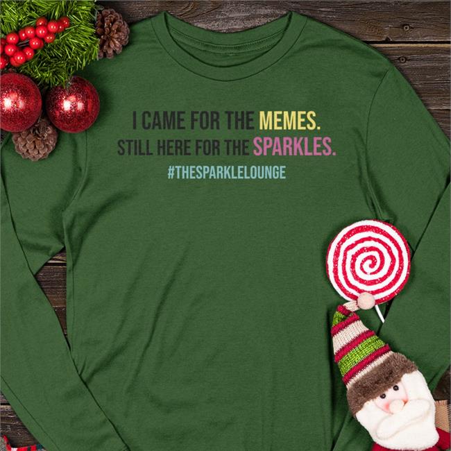 I Came For The Memes Still Here For The Sparkles T-Shirt