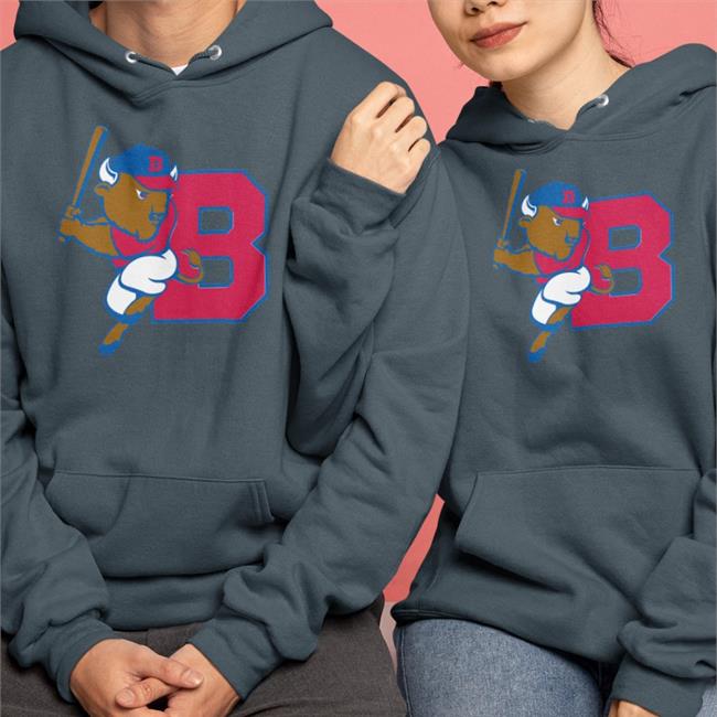 Milb Buffalo Bisons Blue Tee Shirt