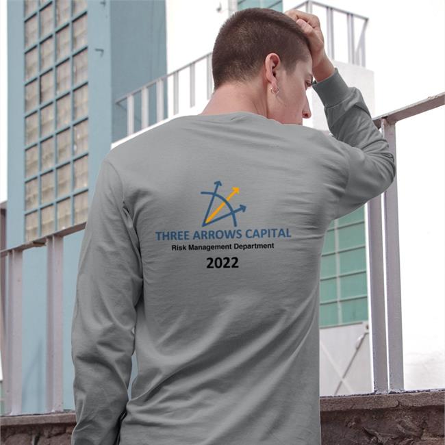 Three Arrows Capital Risk Management Department 2022 Shirt White