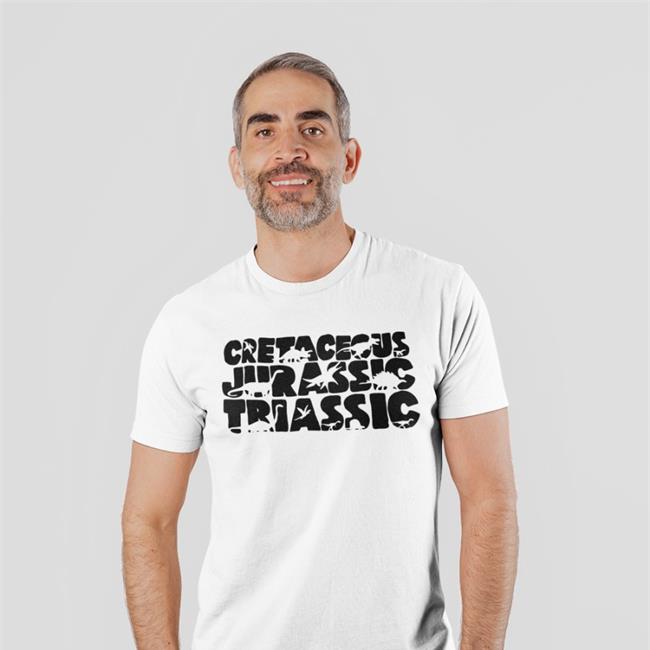 The Eras Of Dinosaurs Cretaceous Jurassic Triassic T-Shirt