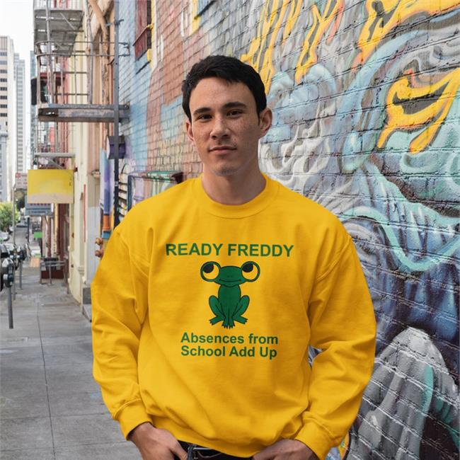 Ready Freddy Absences From School Add Up T Shirt Weird Thrift Store Shirts