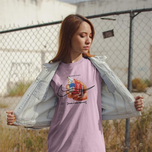 Shirts That Go Hard As Always Vampire Smoke A Coke Cigarette Shirt