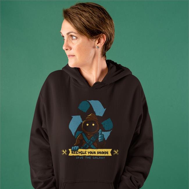 Top Recycle Your Droids Save The Galaxy Shirt
