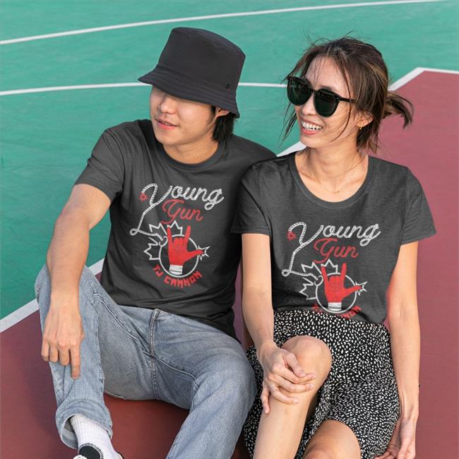 Pro Wrestling Store Merch Young Gun Tj Cannon Tee