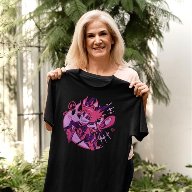 Shark Robot Merch Summer Alastor Tees