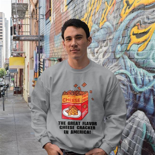 The Great Flavor Cheese Cracker In America Tee Shirt