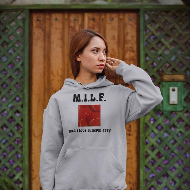 Sarah M.I.L.F Man I Love Funeral Gray Tee Dreamxboys