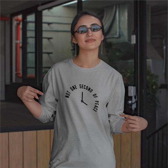 Dr Meg Krausch Not One Second Of Peace Tees