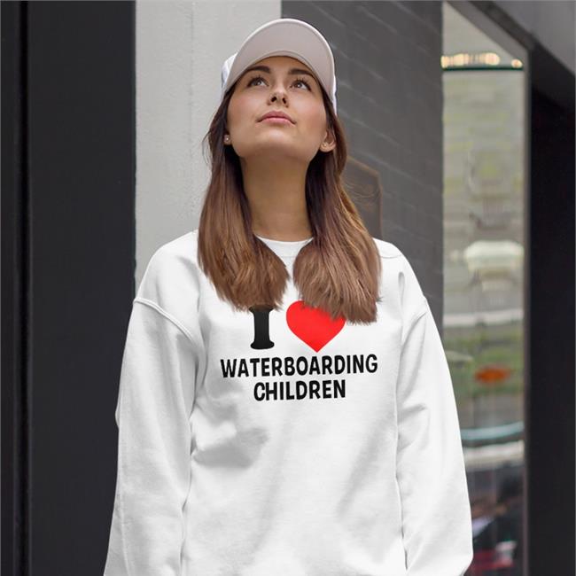 I Love Waterboarding Children T-Shirt