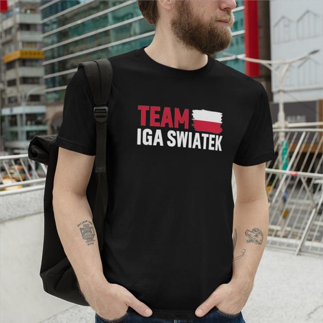 Top Team Iga Swiatek Poland Flag Shirt