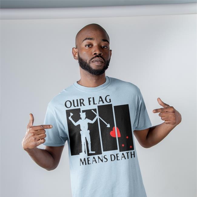 Our Flag Means Death Band Logo Mash Up T Shirt