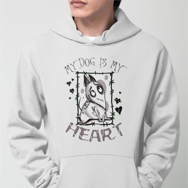 My Dog Is My Heart Frankenweenie White Shirt