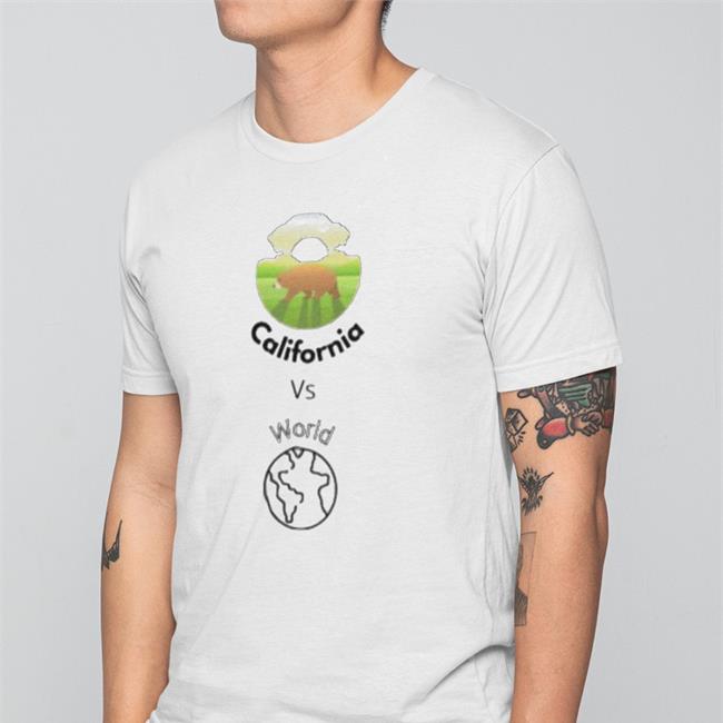 Top Cute Funny California Vs World Shirt